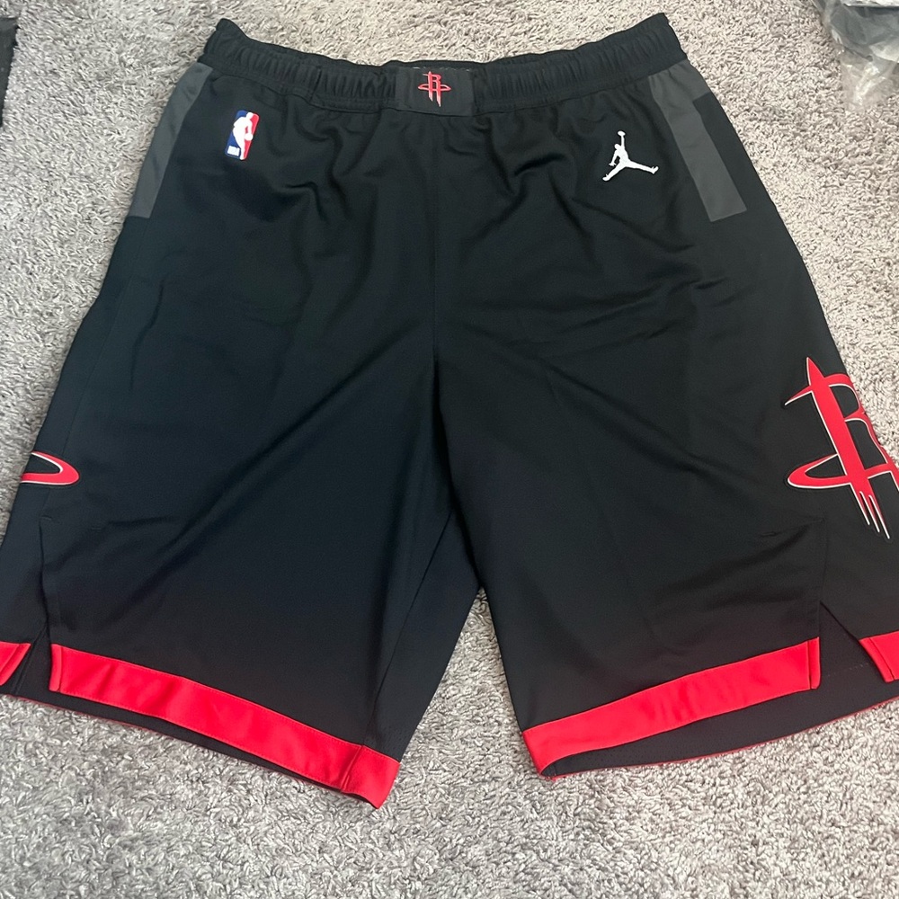 Team Issued Houston Rockets Authentic Statement Jordan Nike NBA Short XL (42+2)